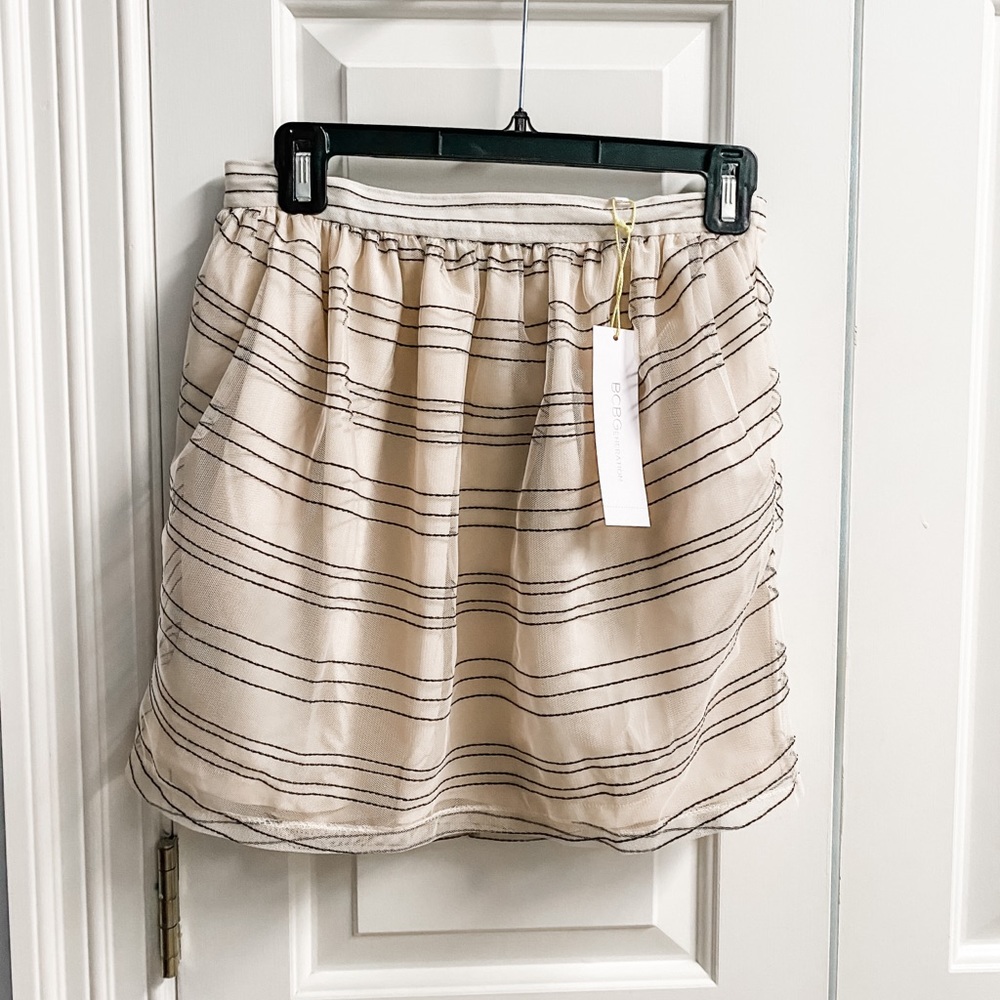 Cream bcbgeneration Miniskirt